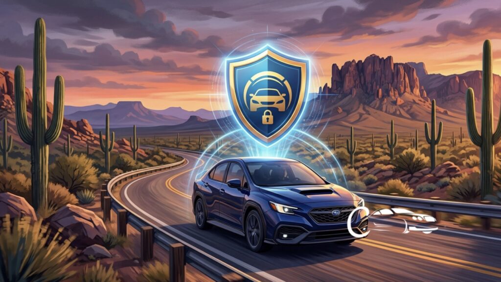 Illustration of Best car insurance for high-risk drivers in Arizona in 2026